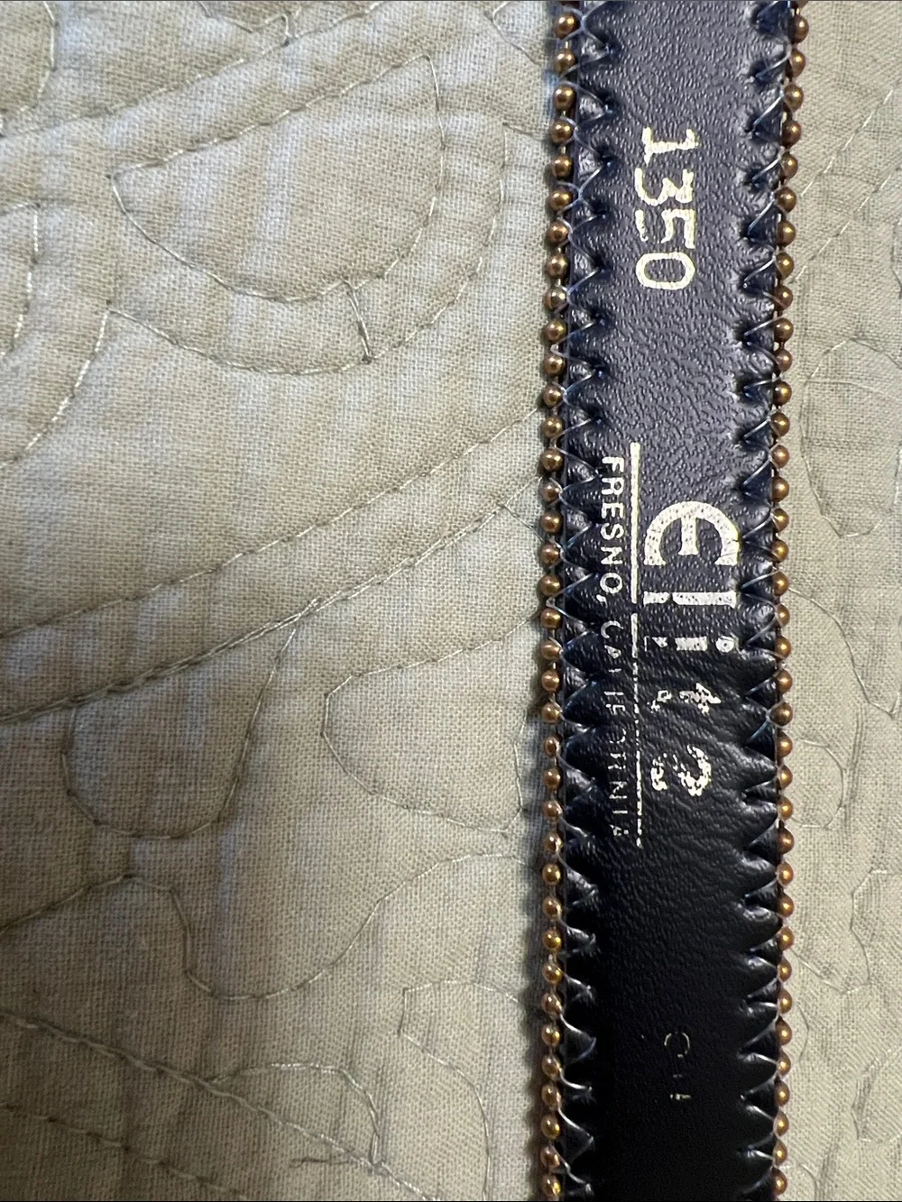 Women's Leopard Print Gold Accent Belt - Brand = Elite